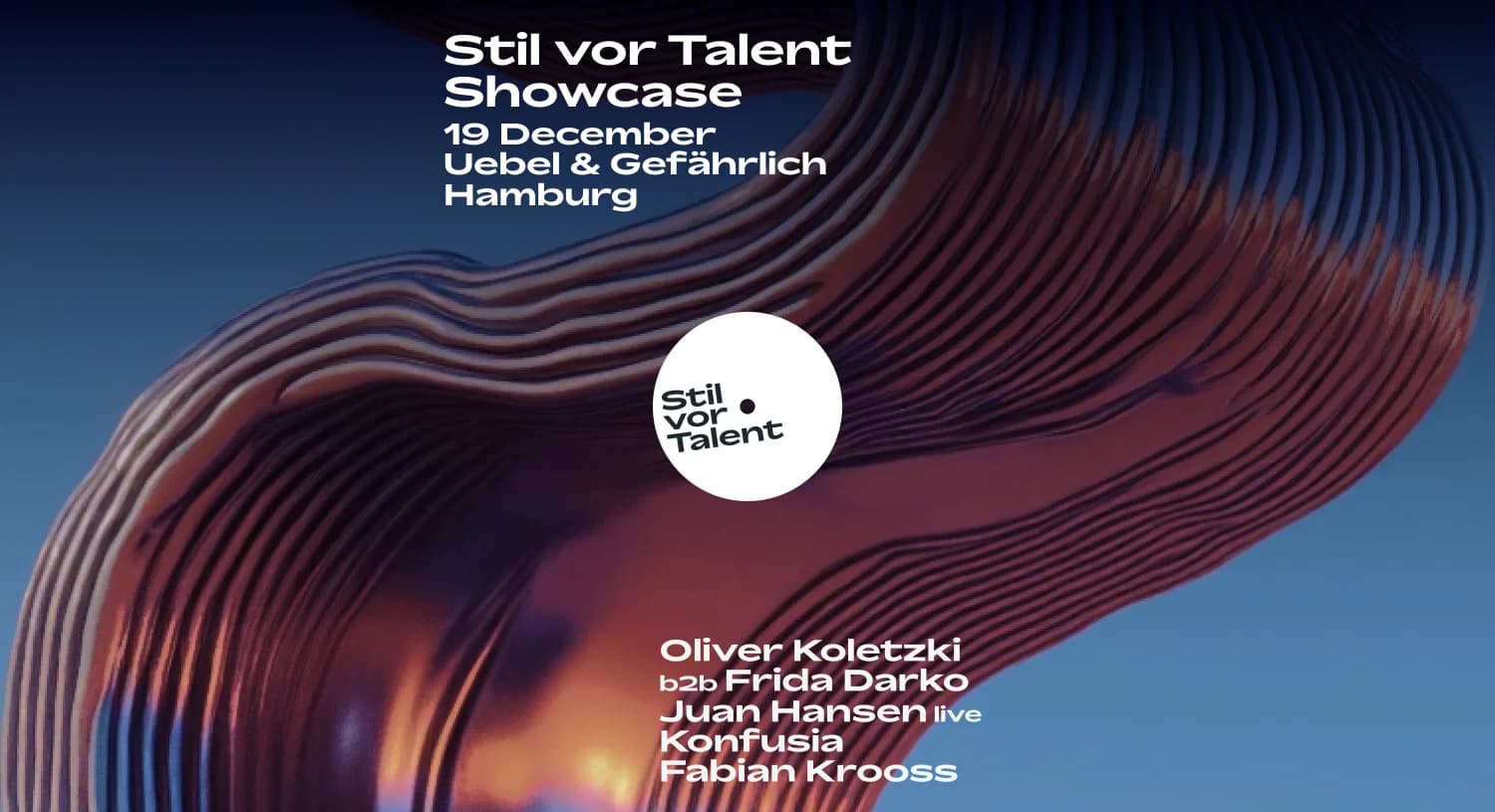 STIL VOR TALENT event cover