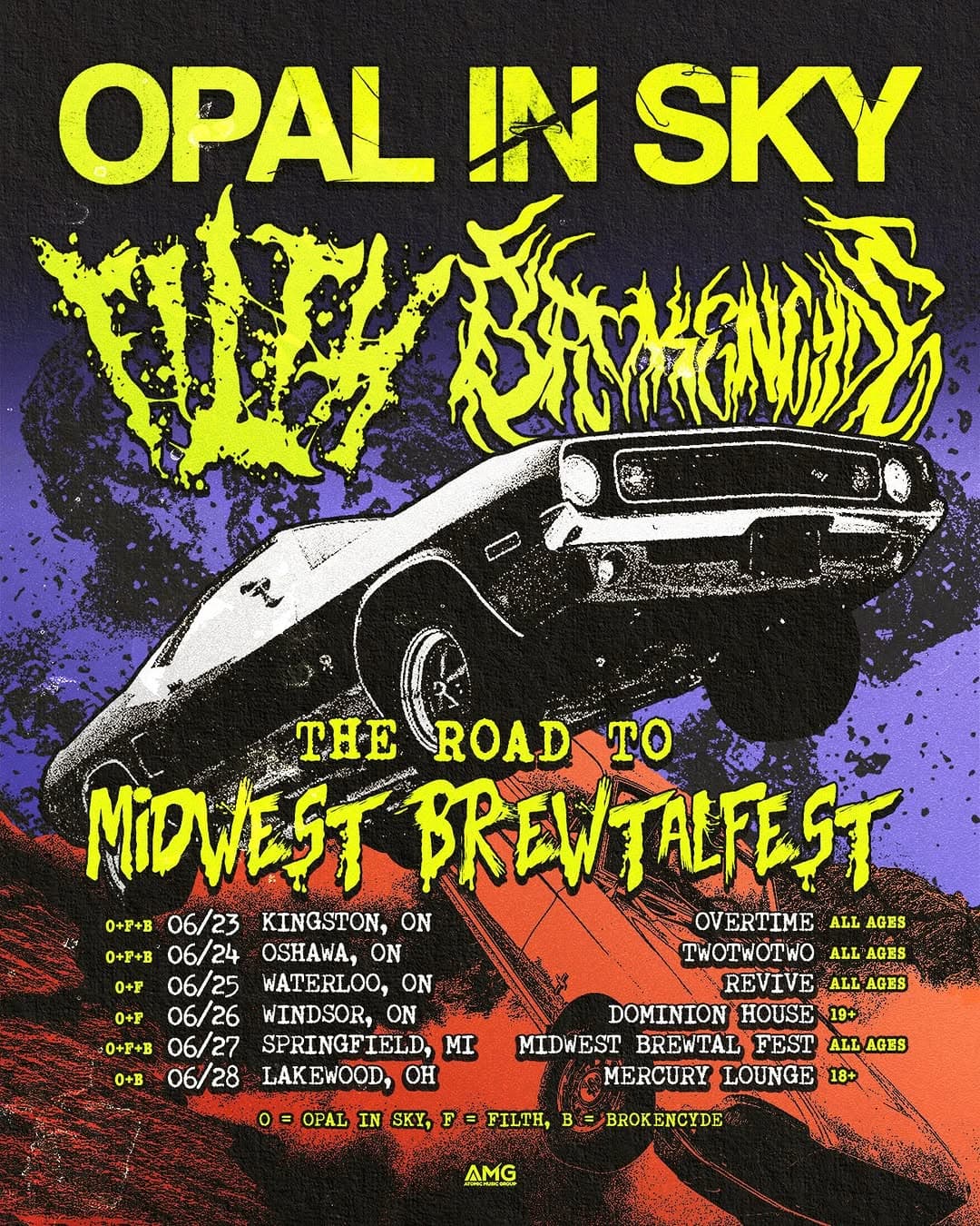 Opal in Sky: the Road to Midwest Brewtal Fest event cover