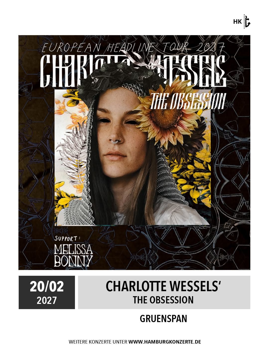 Charlotte Wessels' the Obsession event cover