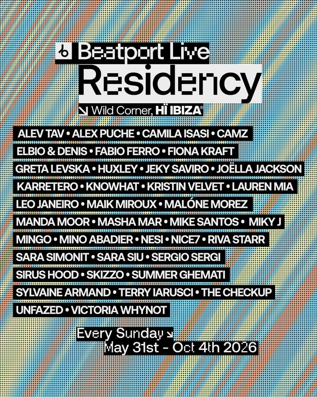 Beatport Live Residency event cover