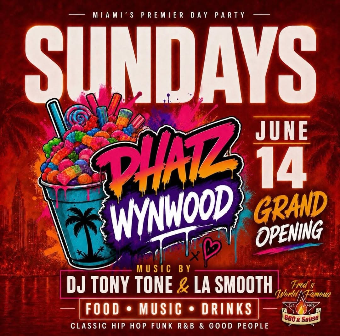 Phatz Wynwood Grand Opening event cover