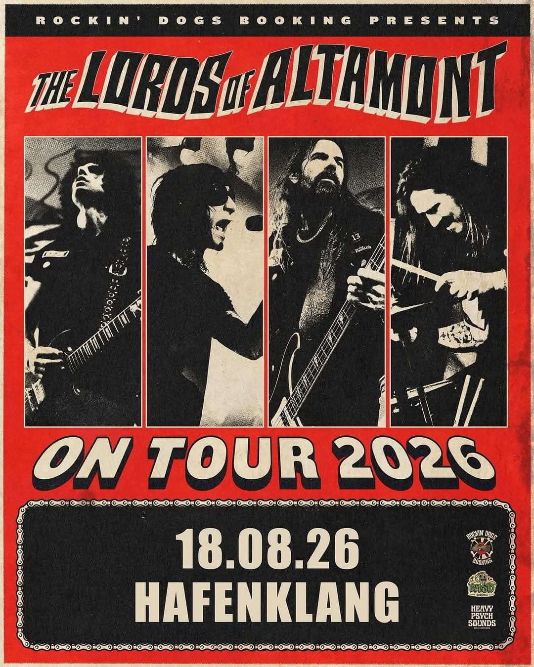 Lords Of Altamont + Support // Hamburg – Hafenklang event cover