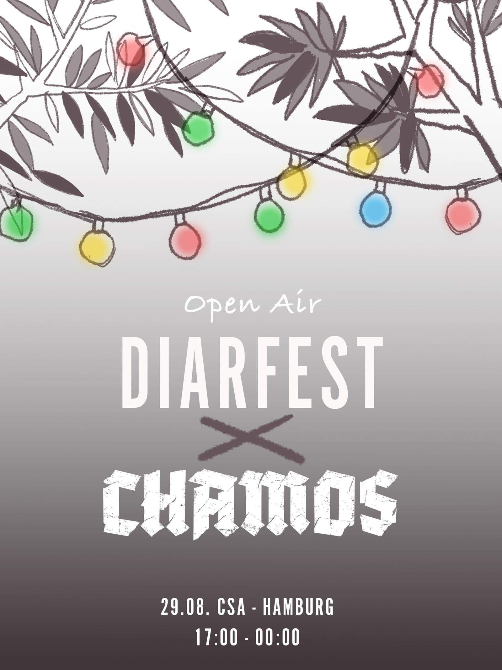 DIARFEST X CHAMOS event cover