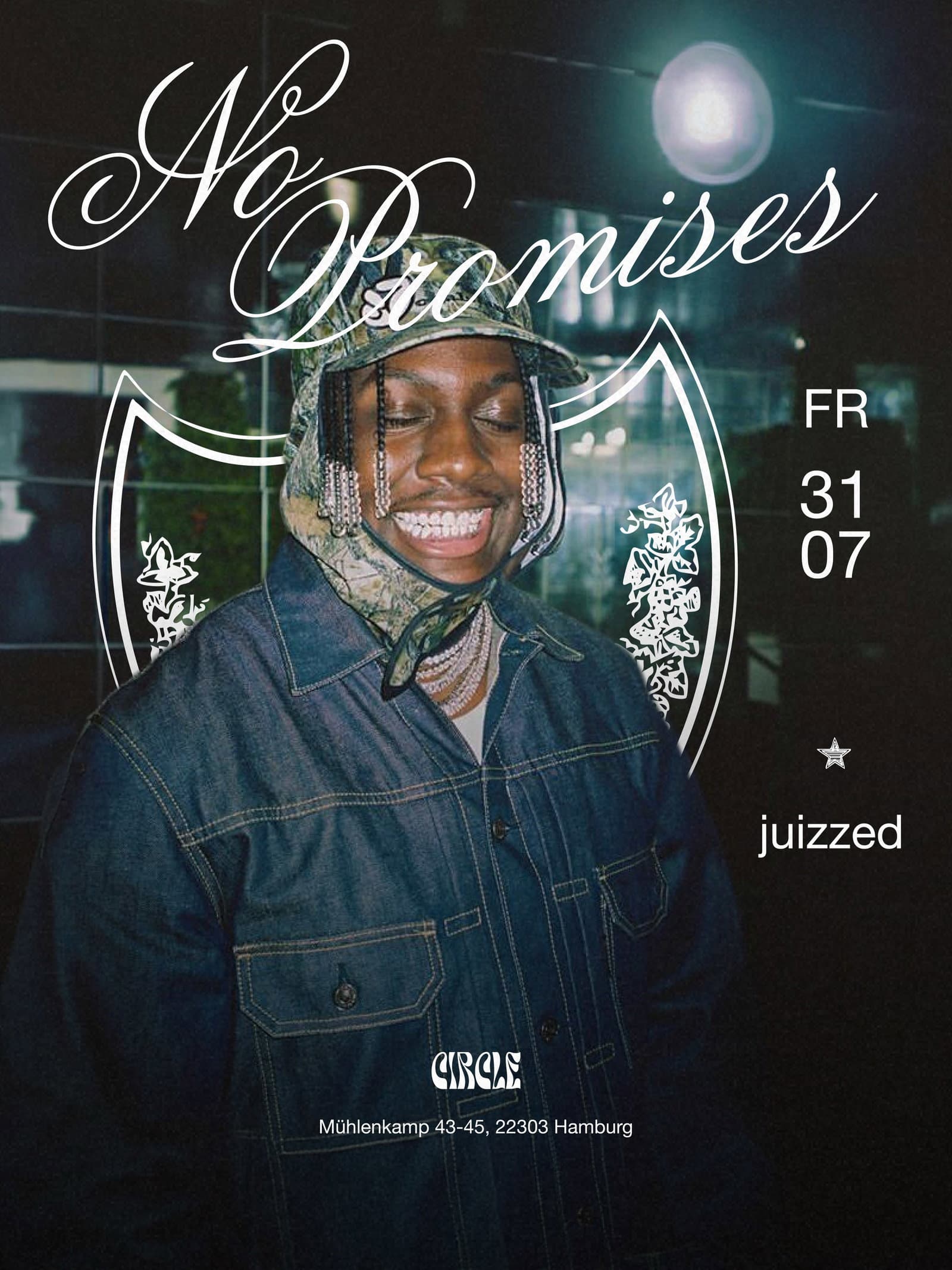 No Promises event cover