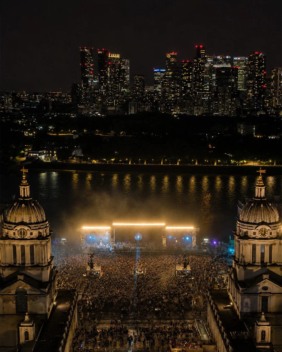 Labyrinth at Old Royal Naval College event cover