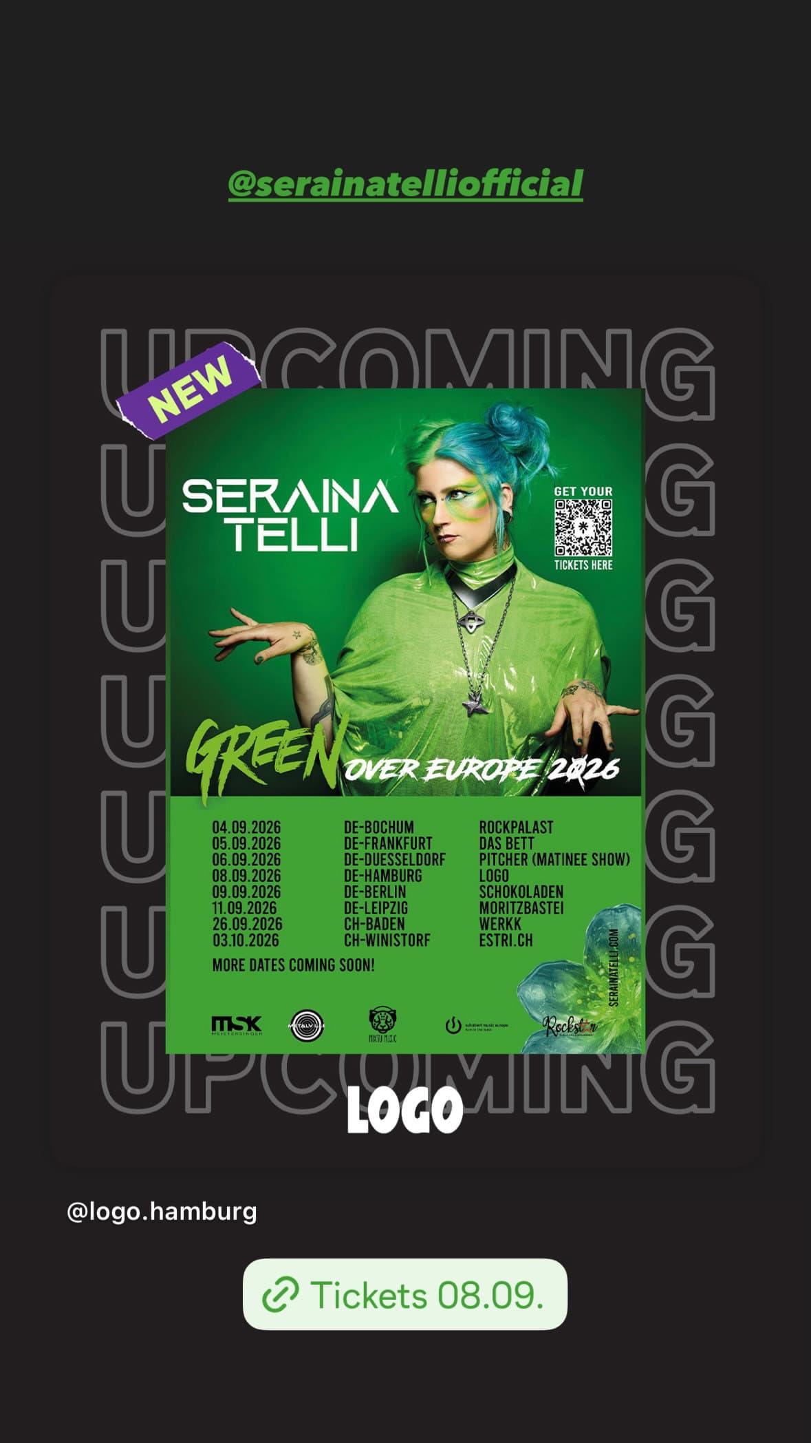 Seraina Telli - Green Over Europe 2026 event cover