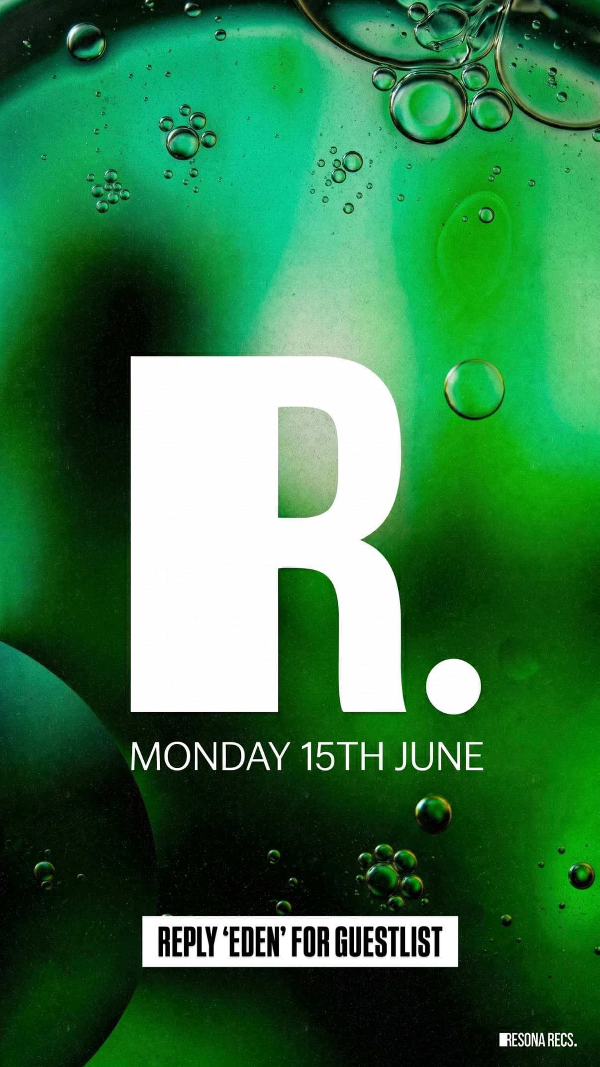 R. event cover