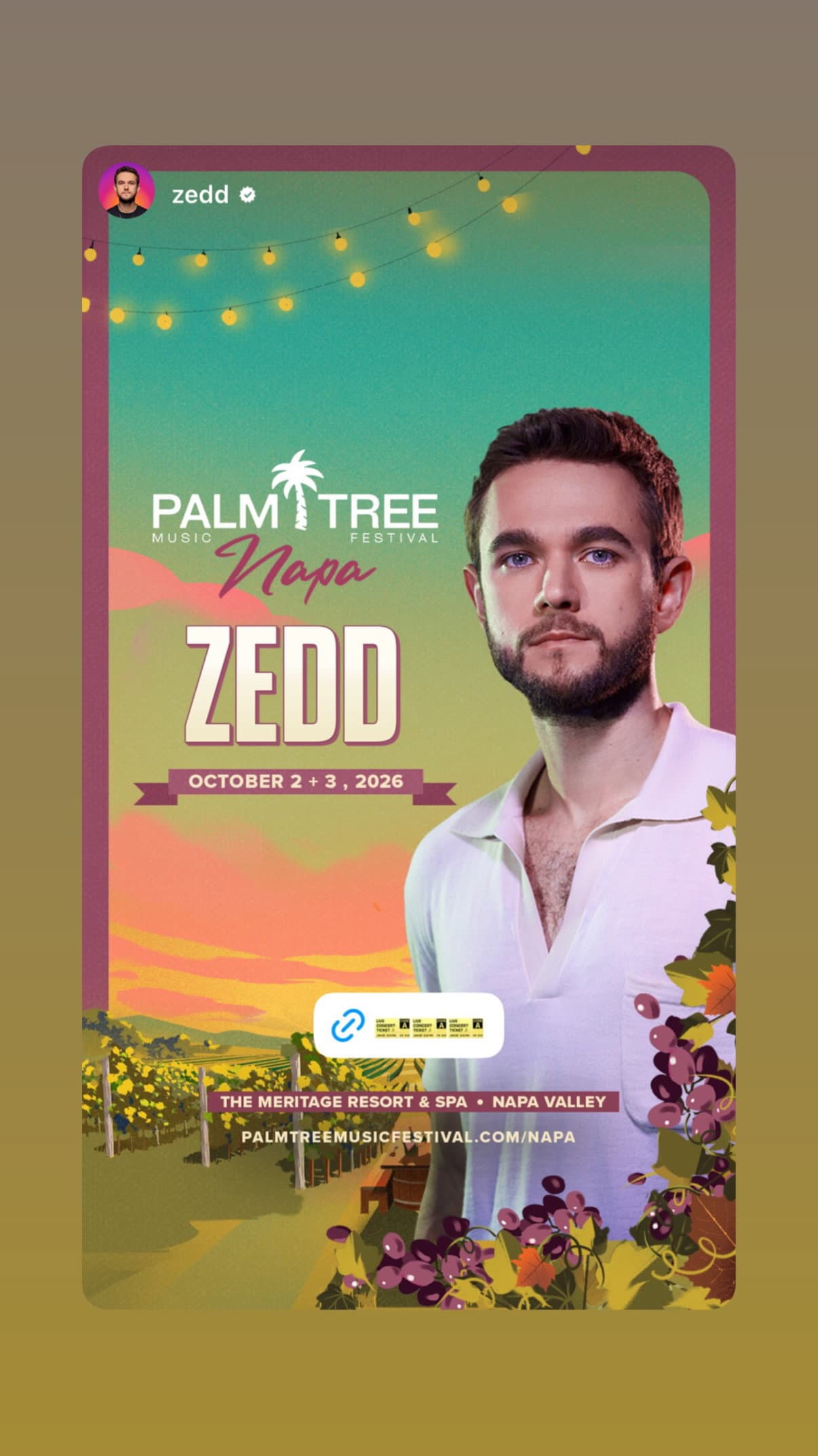 Palm Tree Music Festival Napa event cover
