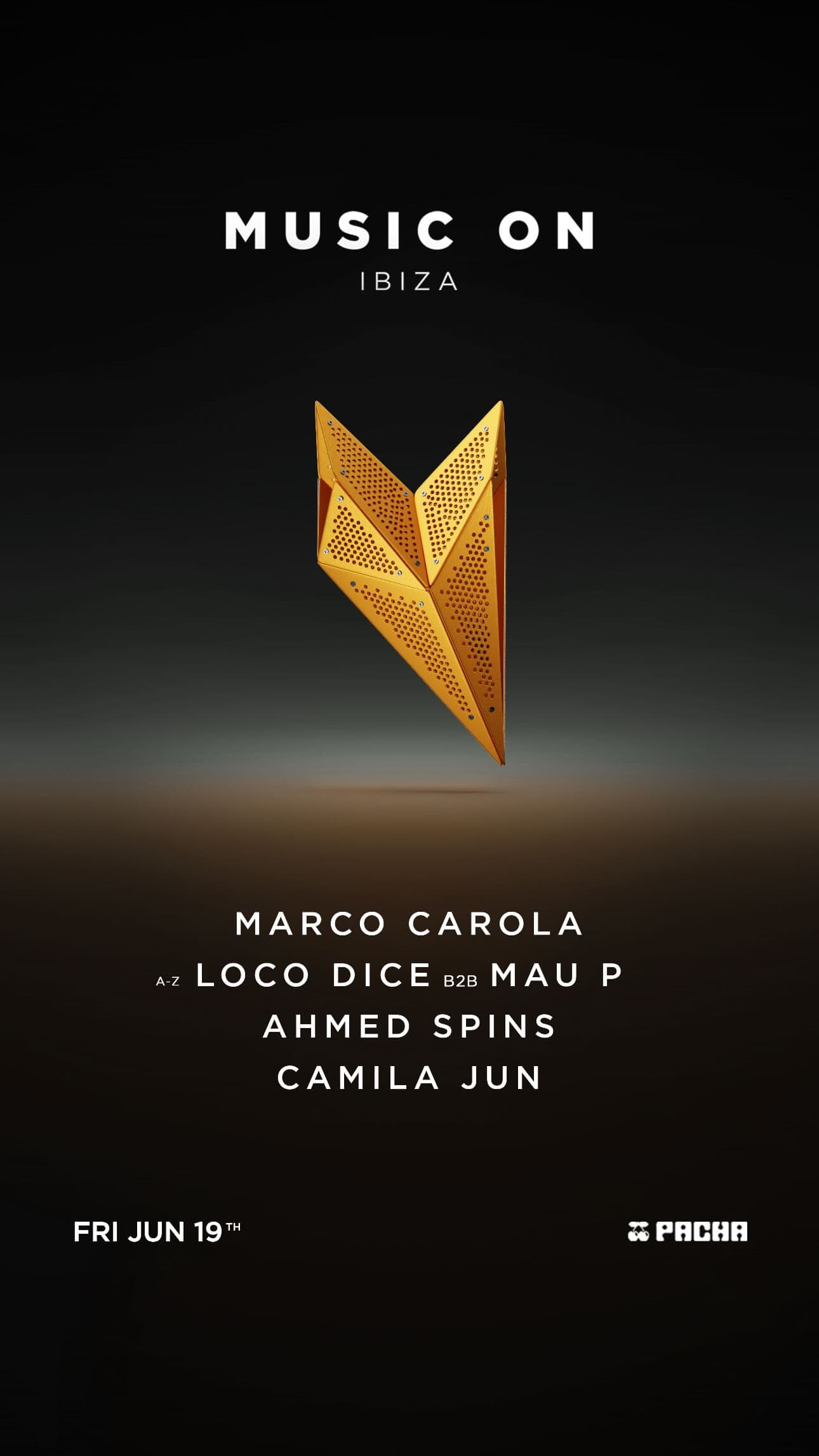 Music On Ibiza event cover