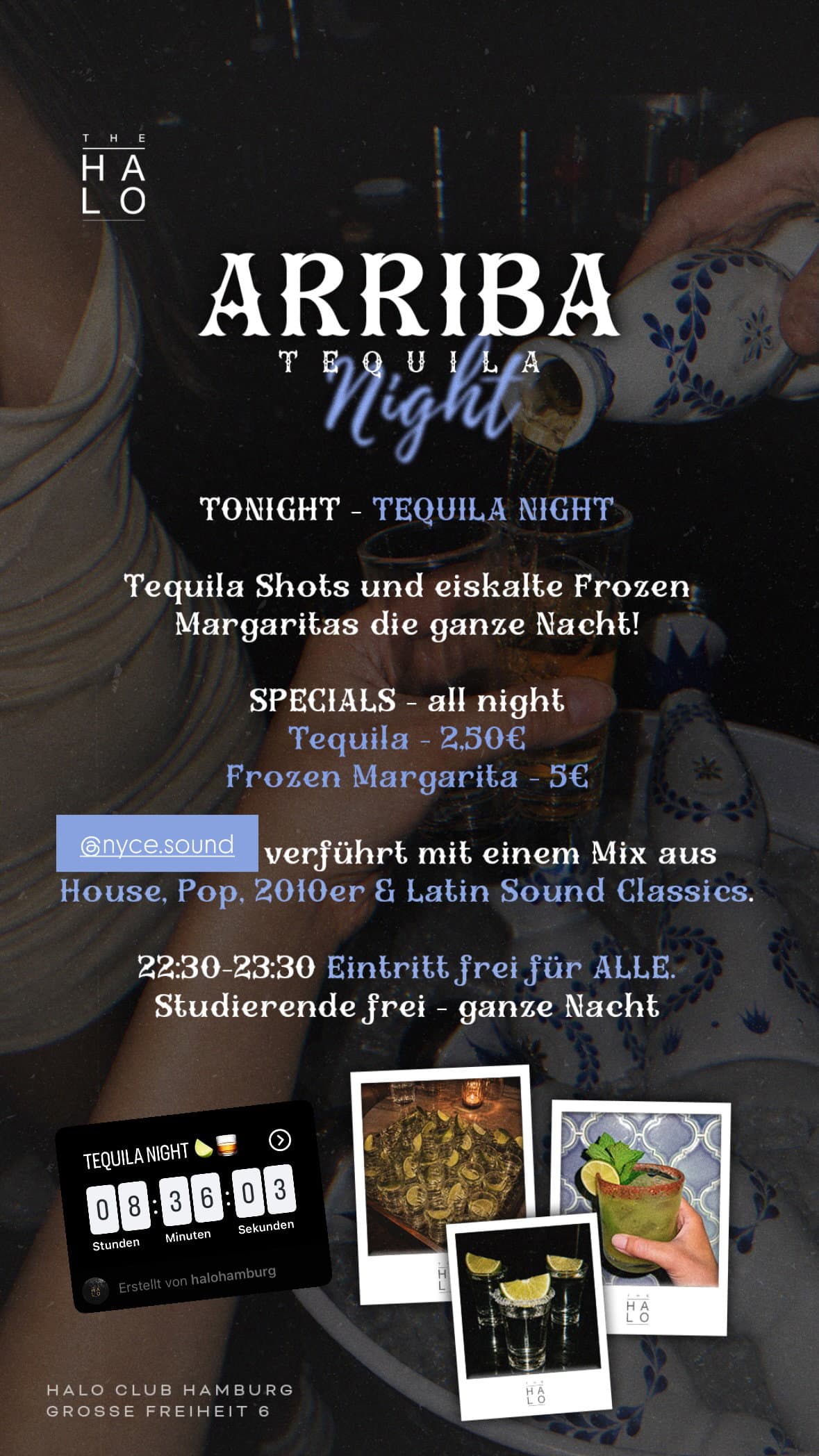 Arriba! - Tequila Night event cover