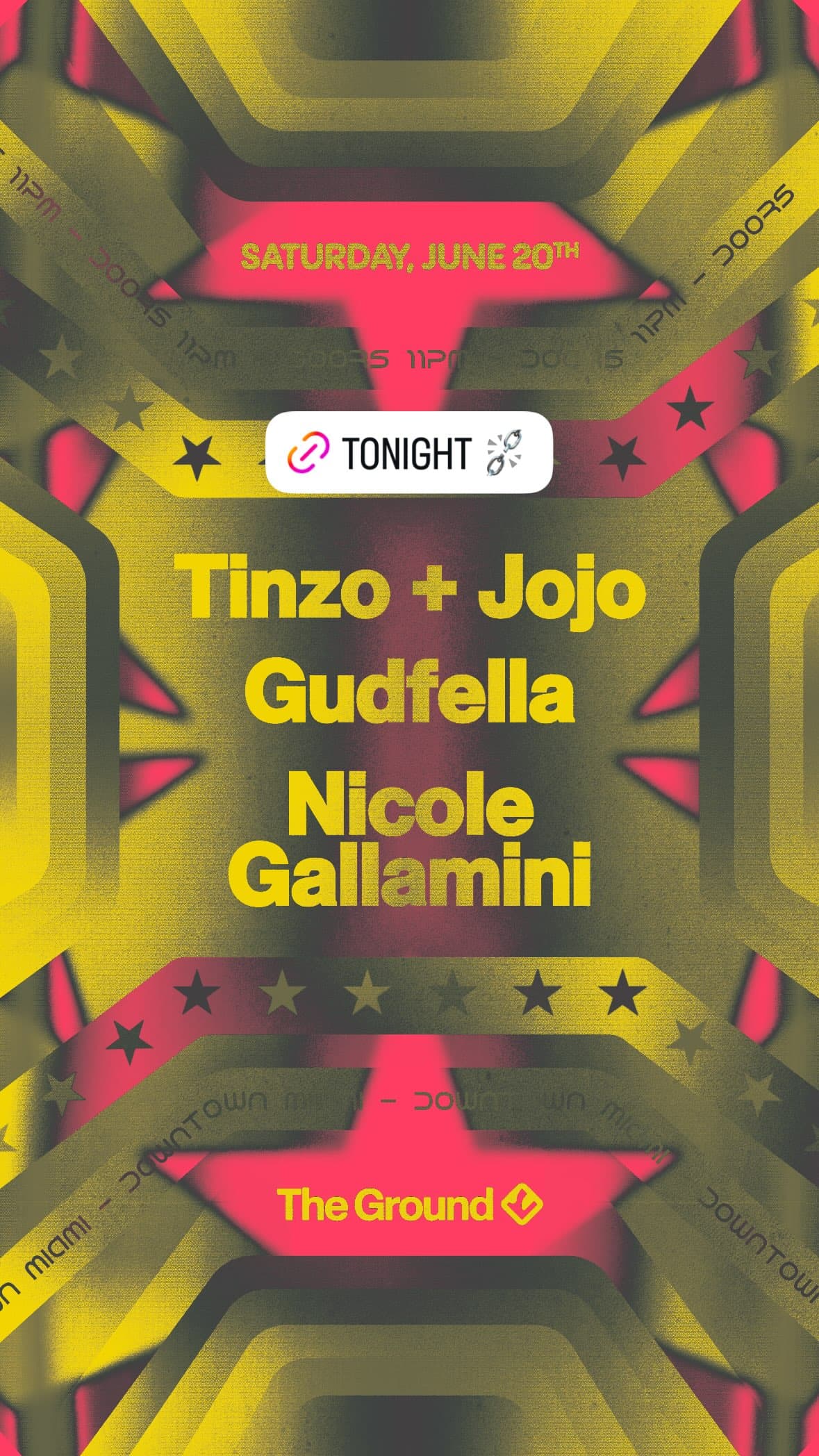 Tinzo + Jojo event cover