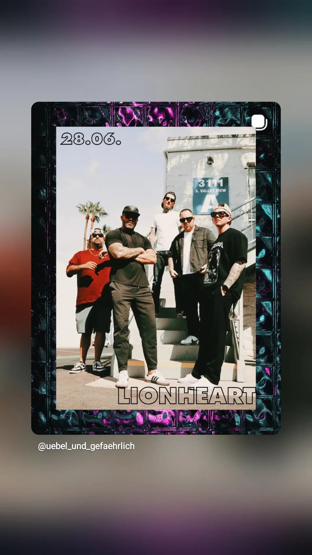 Lionheart event cover
