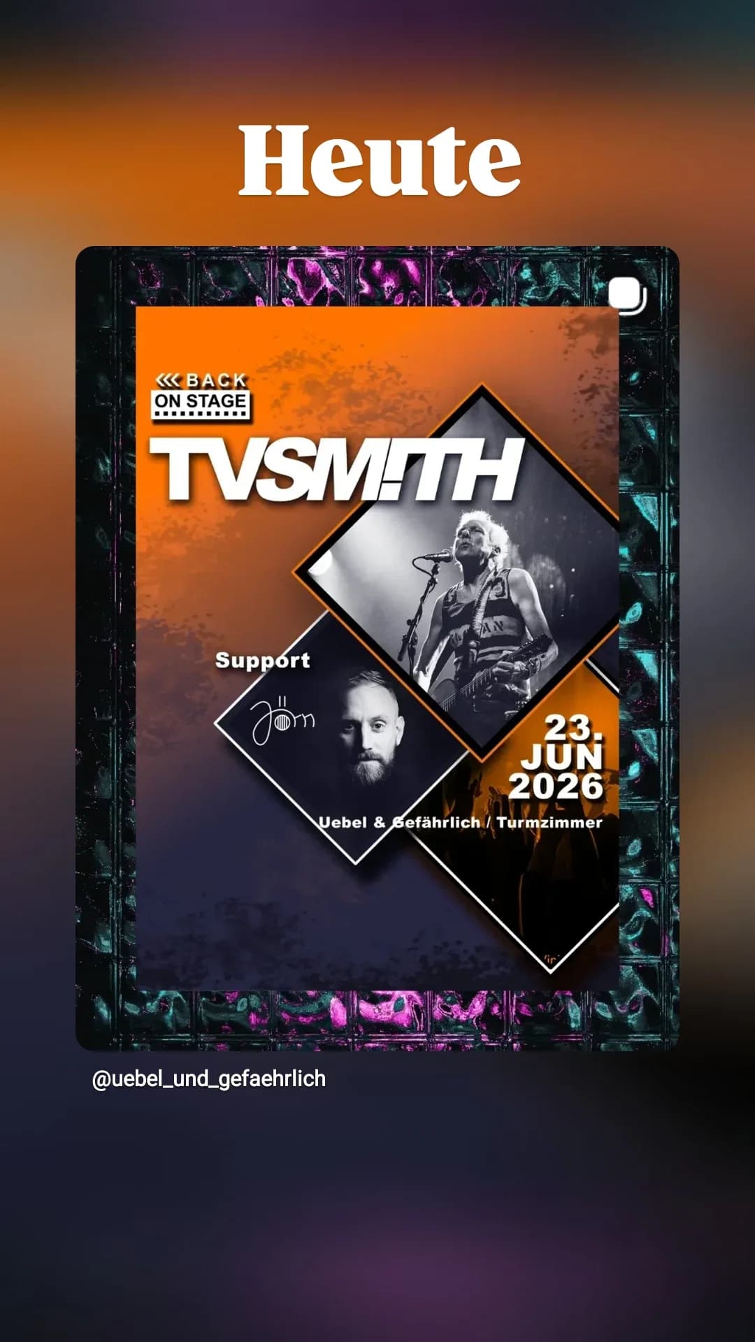 TV Smith event cover