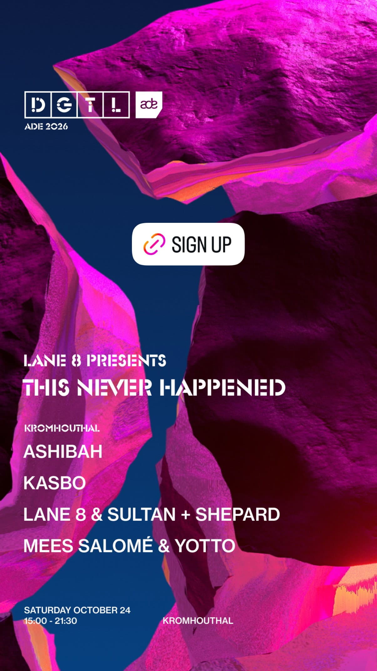 Lane 8 Presents This Never Happened event cover