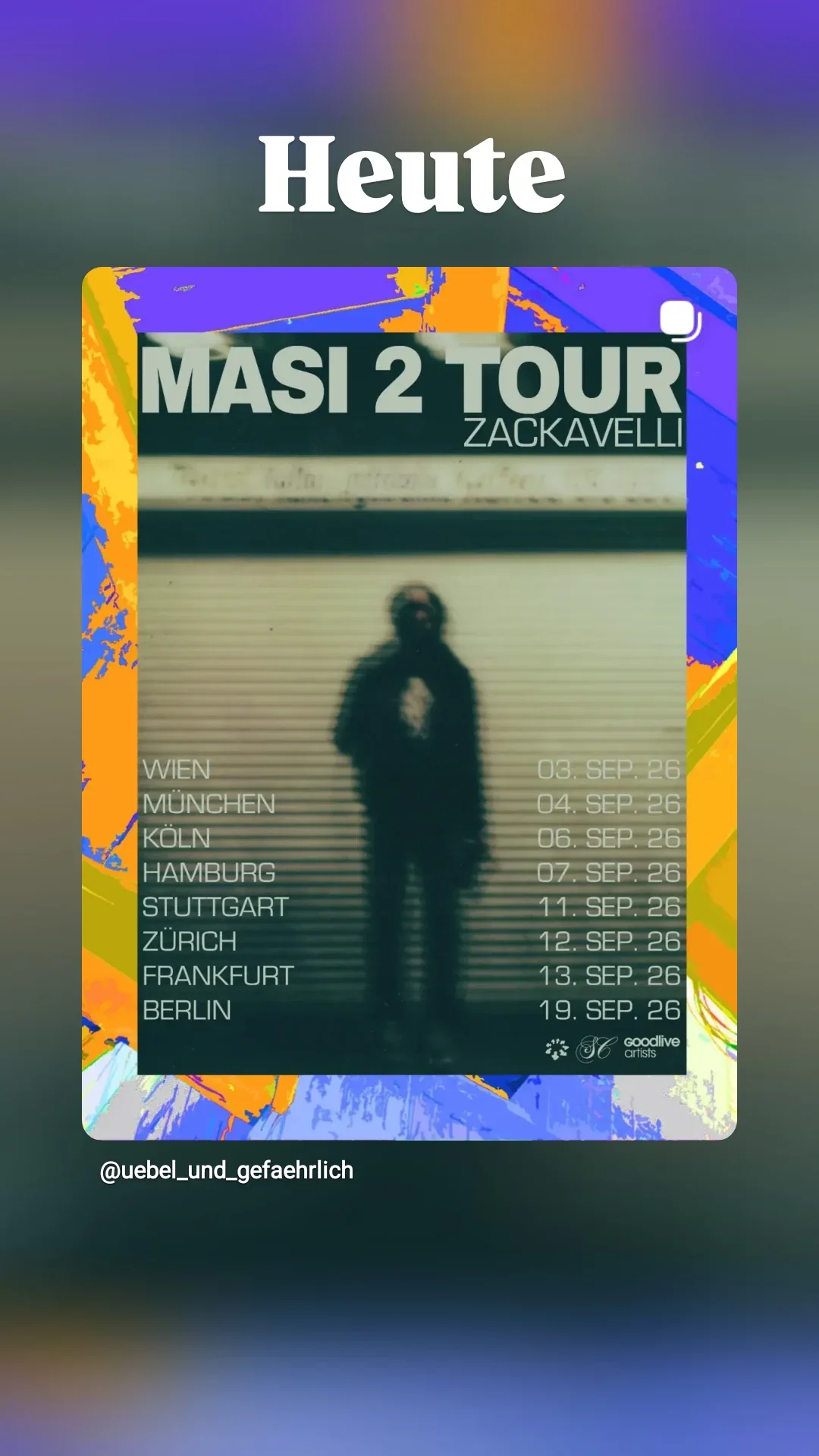 Masi 2 Tour event cover