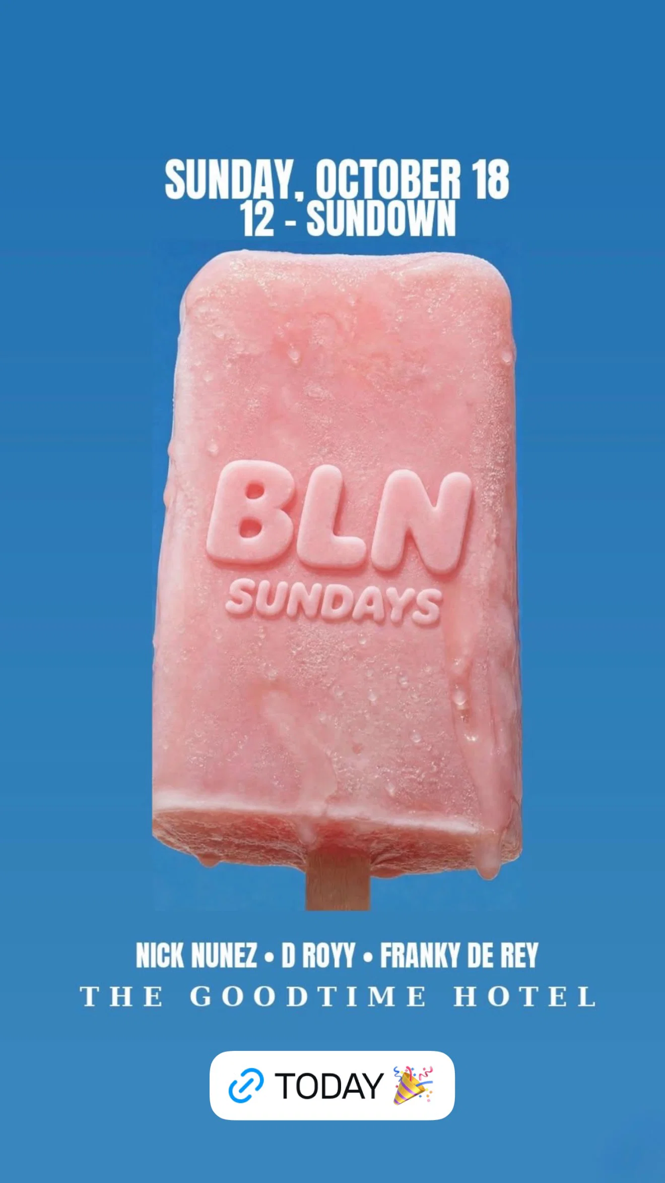 BLN Sundays event cover