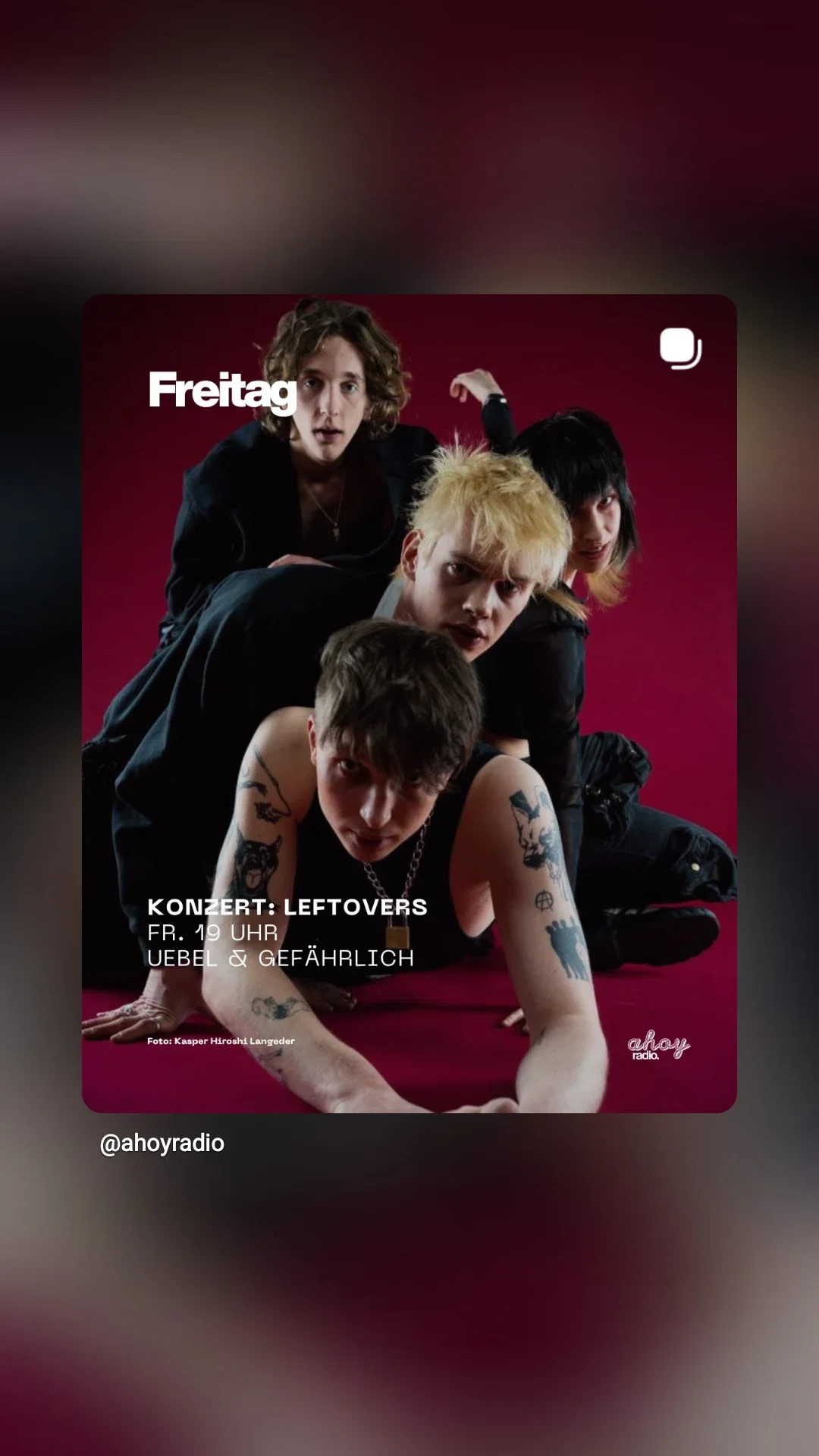 Leftovers event cover