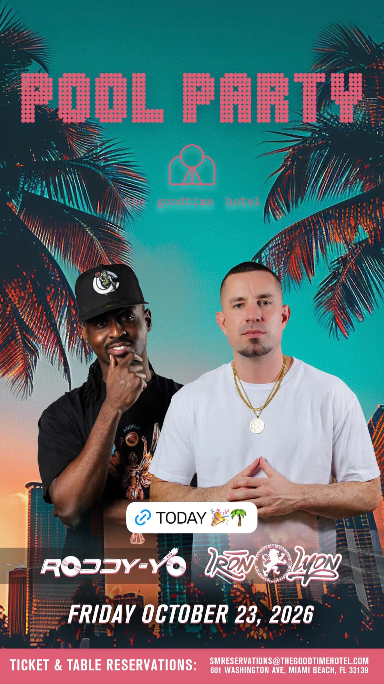 Pool Party event cover