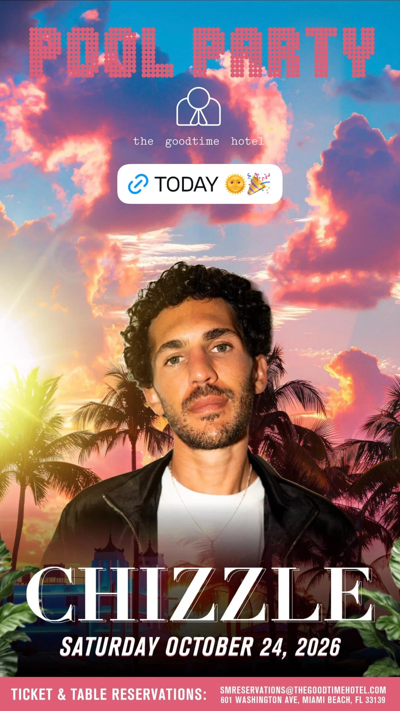 Poolearty event cover