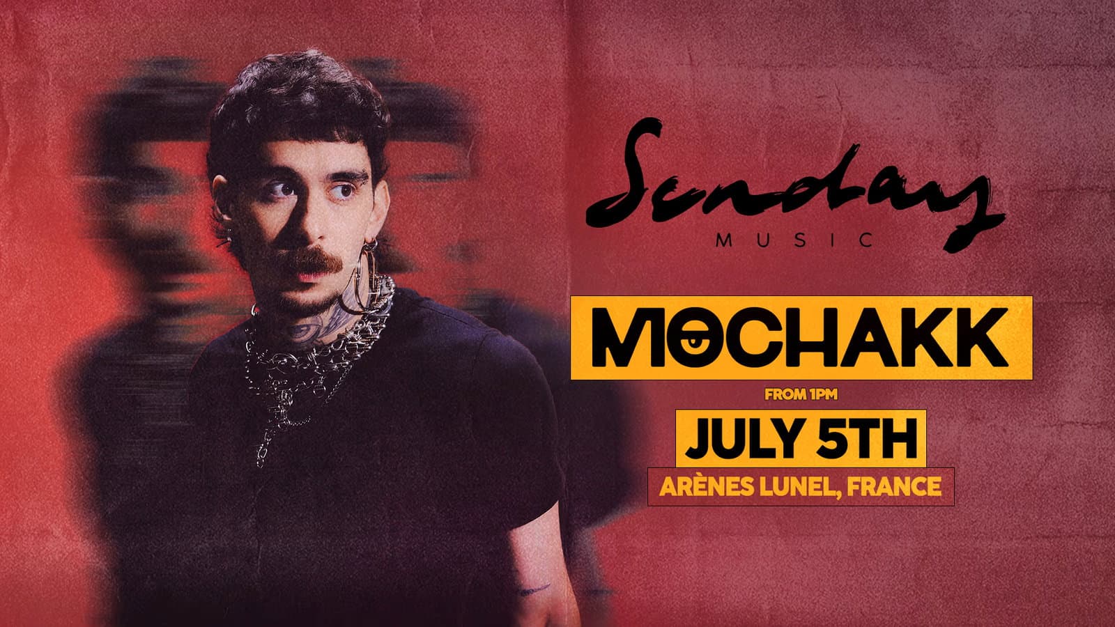 Sunday Music - Mochakk - Arènes De Lunel - 05/07 event cover