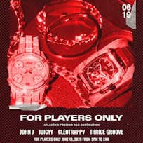For Players Only - Juneteenth event cover