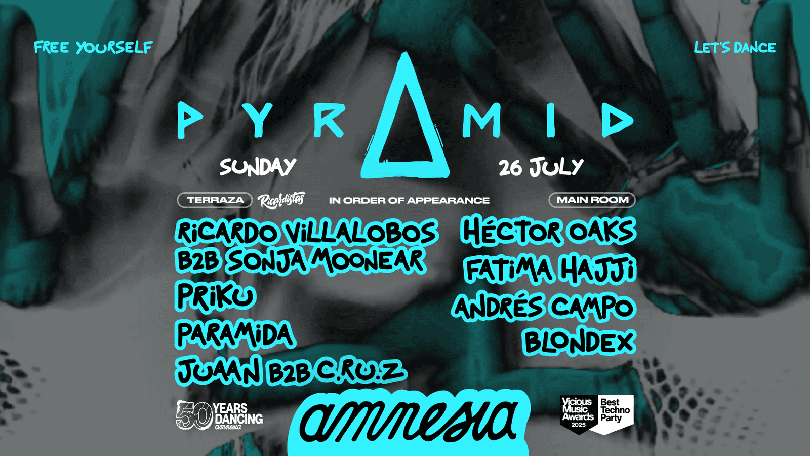 Pyramid event cover