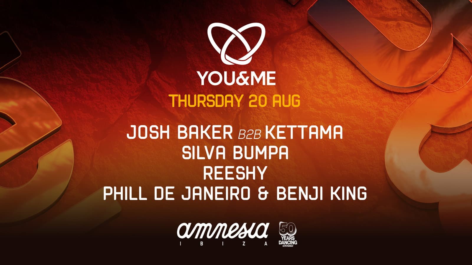 You&Me event cover