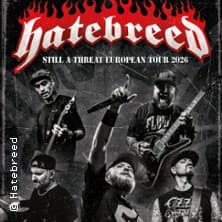 Hatebreed - Still a threat European Tour 2026 event cover