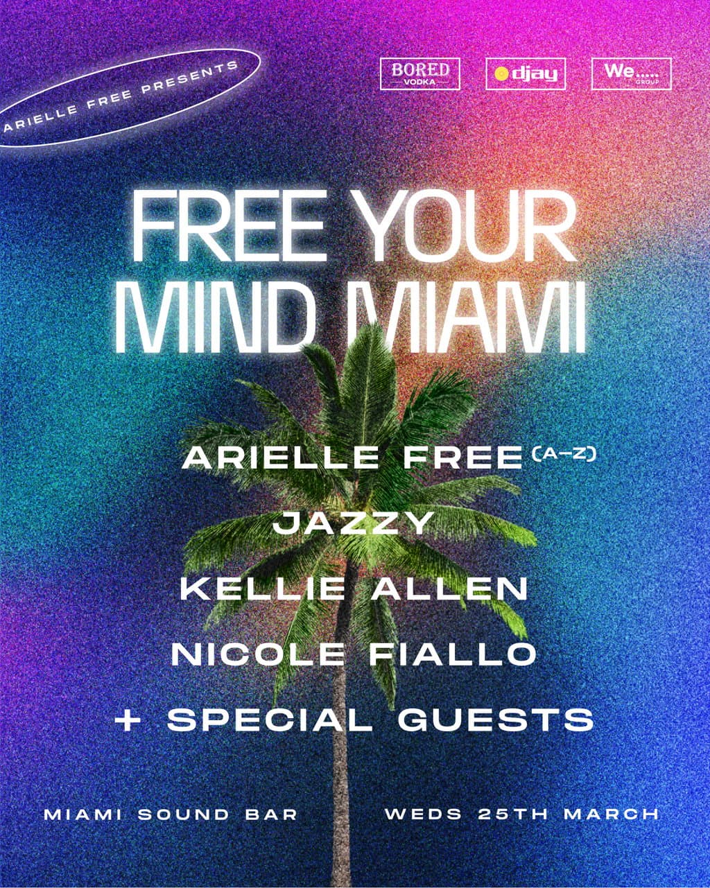 Free Your Mind x We Group Hi-Fi event cover