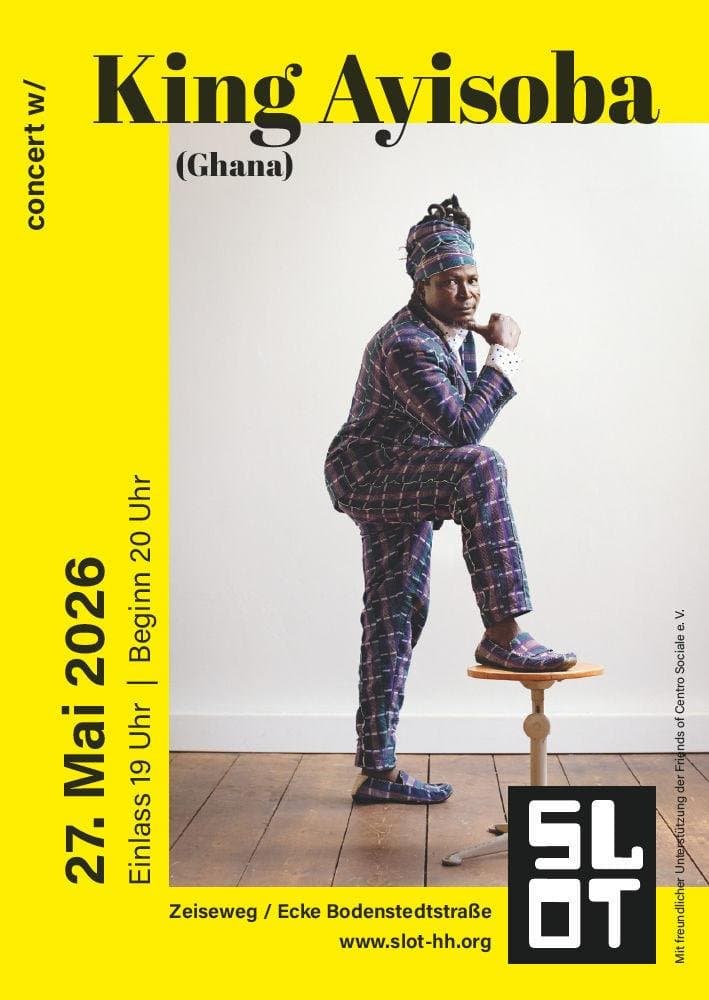 KING AYISOBA // Howie Reeve event cover
