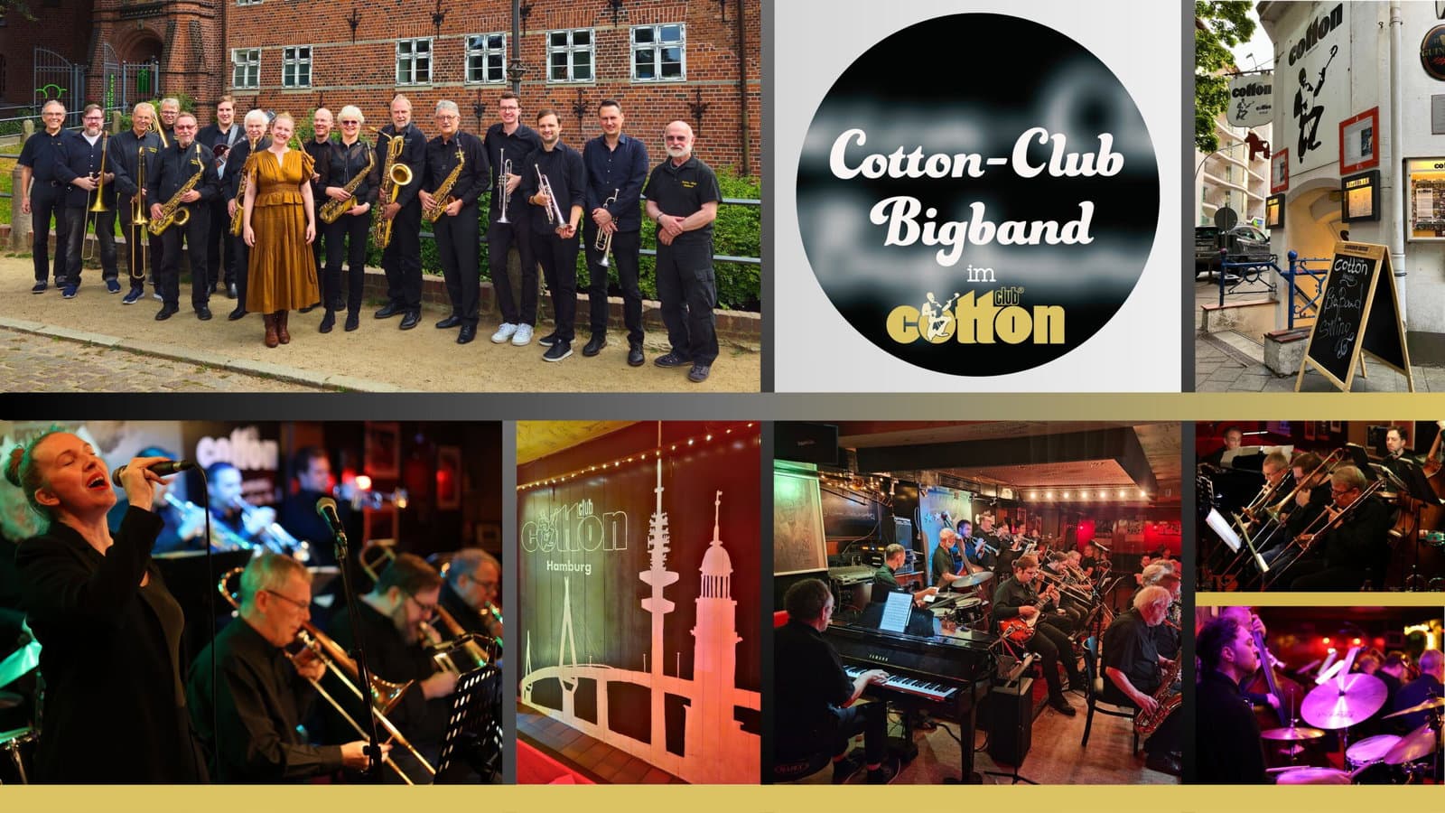 Cotton Club Big Band event cover
