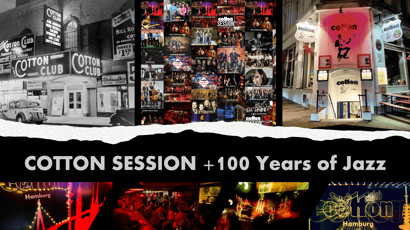 COTTON SESSION +100 YEARS OF JAZZ – led by Markus Voigt (Swing) event cover