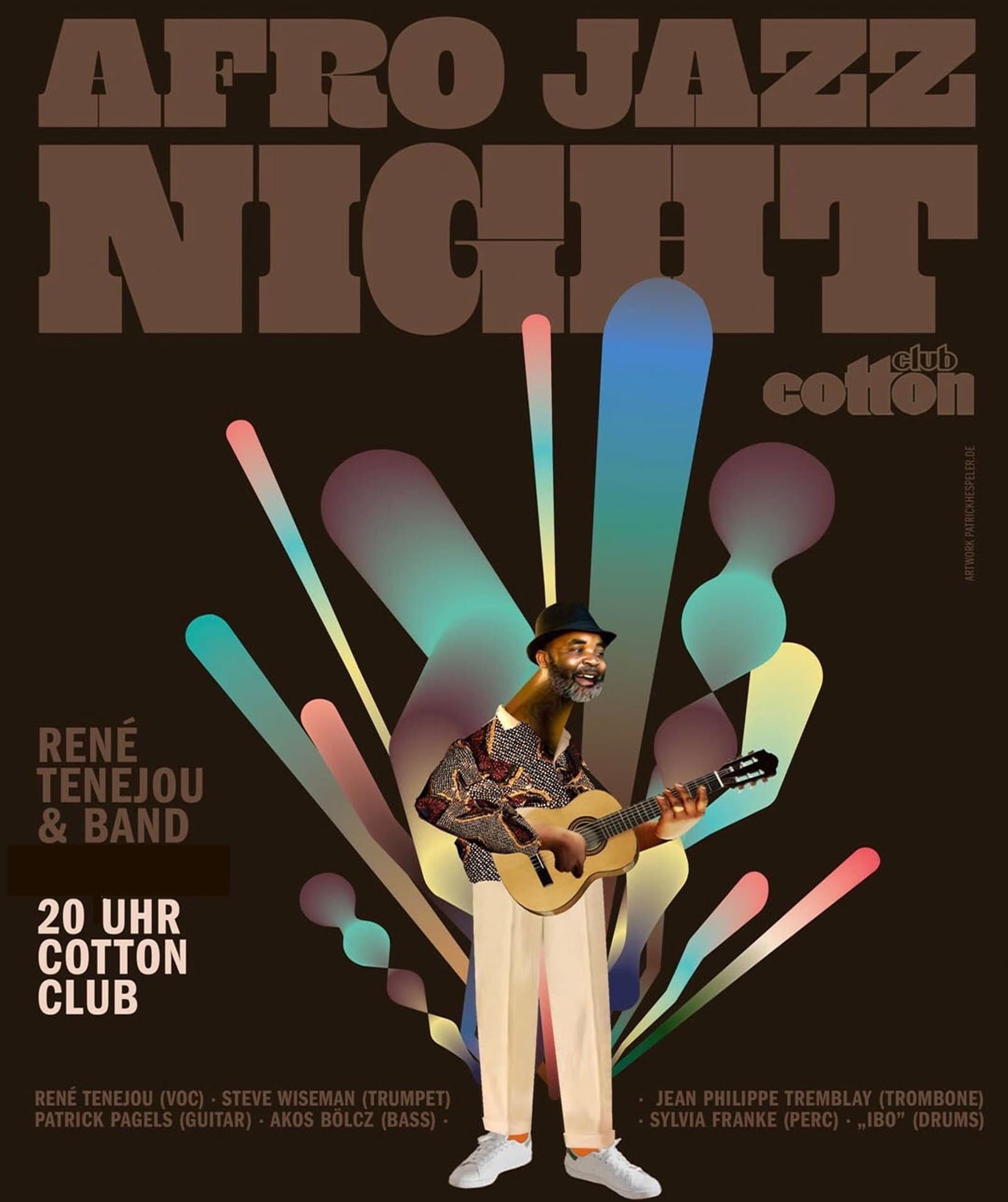 SANAGA JAZZ feat. RENE TENENJOU – BOSSA-JAZZ AFRO BEAT LATINO-JAZZ! event cover
