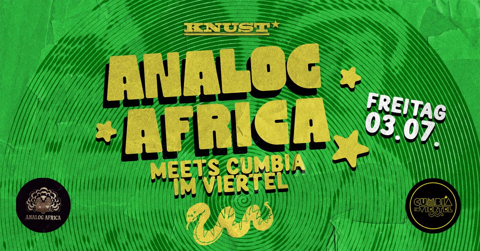 Analog Africa Meets Cumbia Im Viertel event cover