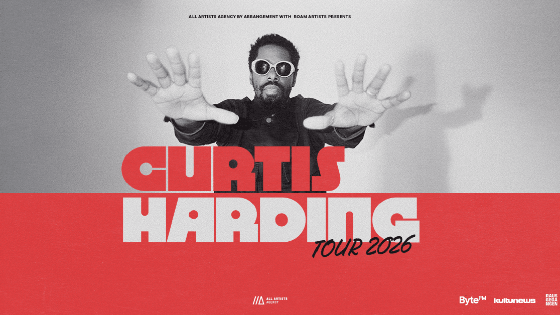 Curtis Harding /// Tour 2026 /// Stuttgart event cover