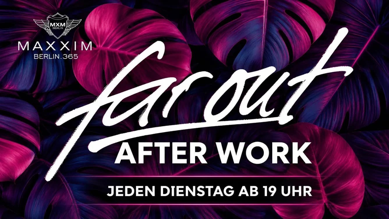 FAR OUT AFTER WORK event cover
