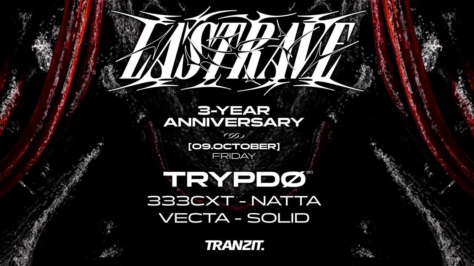 LAST/RAVE: 3-YEAR ANNIVERSARY event cover