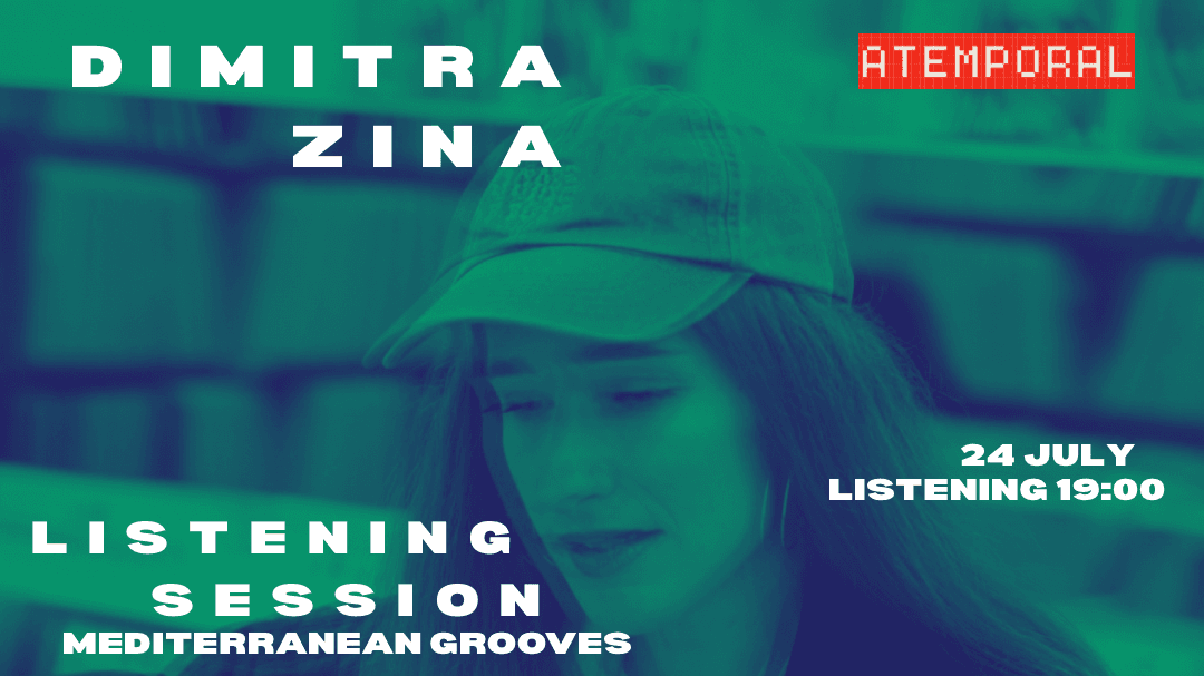 Listening session Mediterranean Grooves with Dimitra Zina event cover