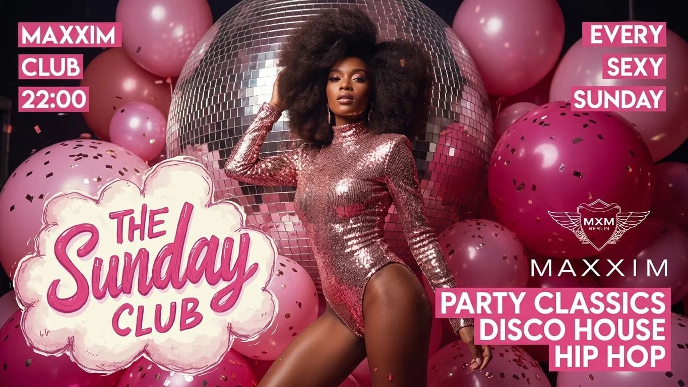THE MAXXIM SUNDAY CLUB event cover
