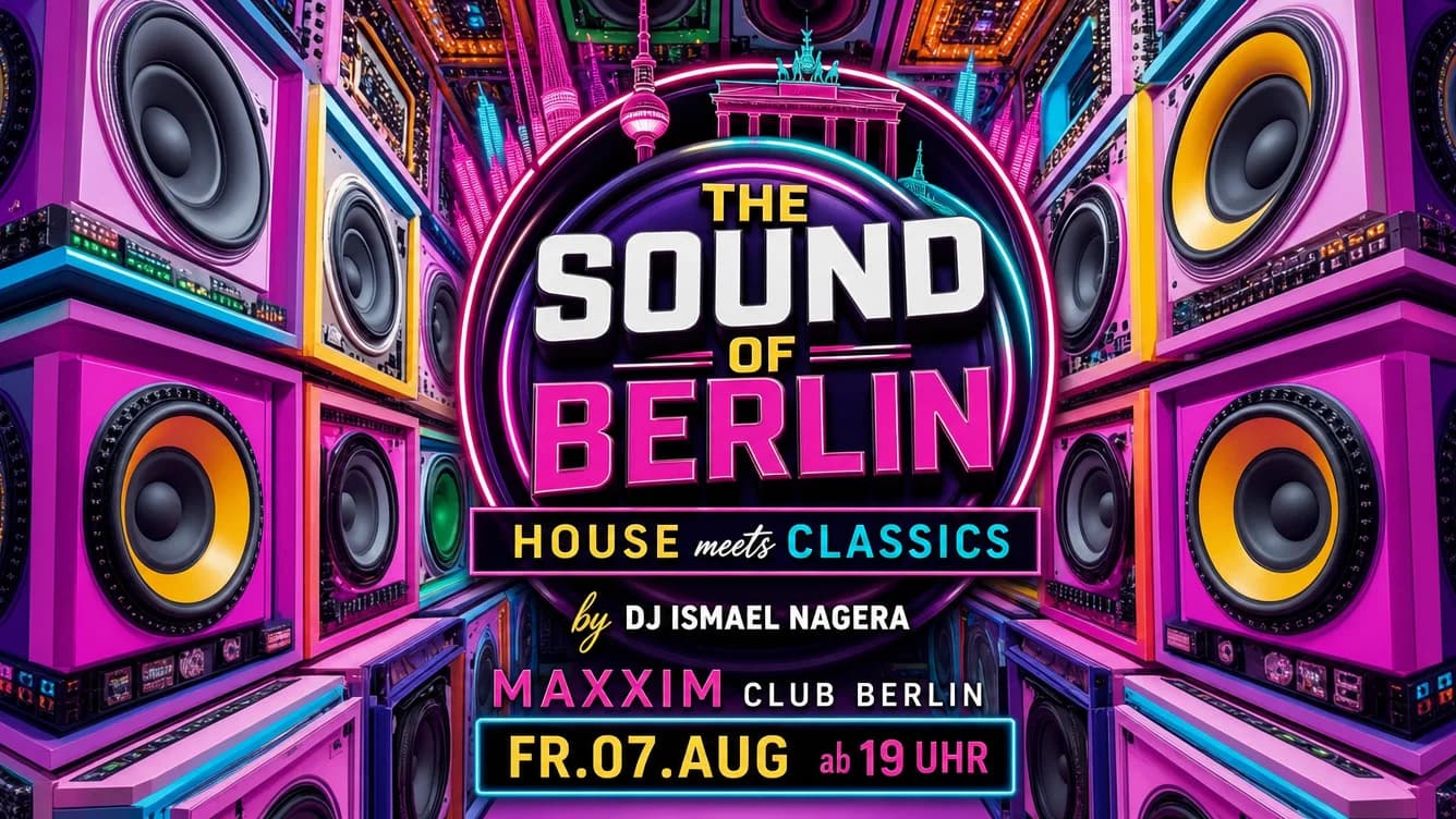 THE SOUND OF BERLIN – House meets Classics event cover
