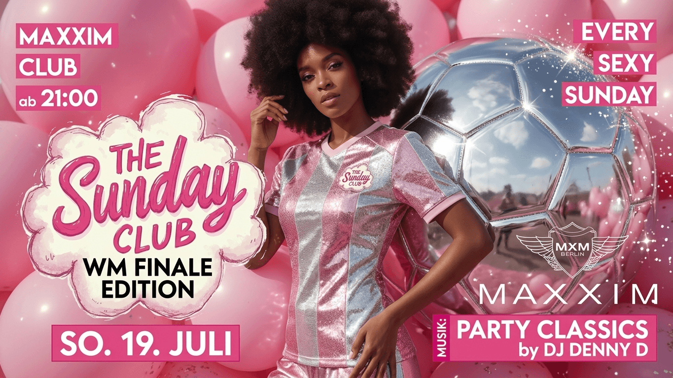 THE SUNDAY CLUB - WM FINALE EDITION event cover