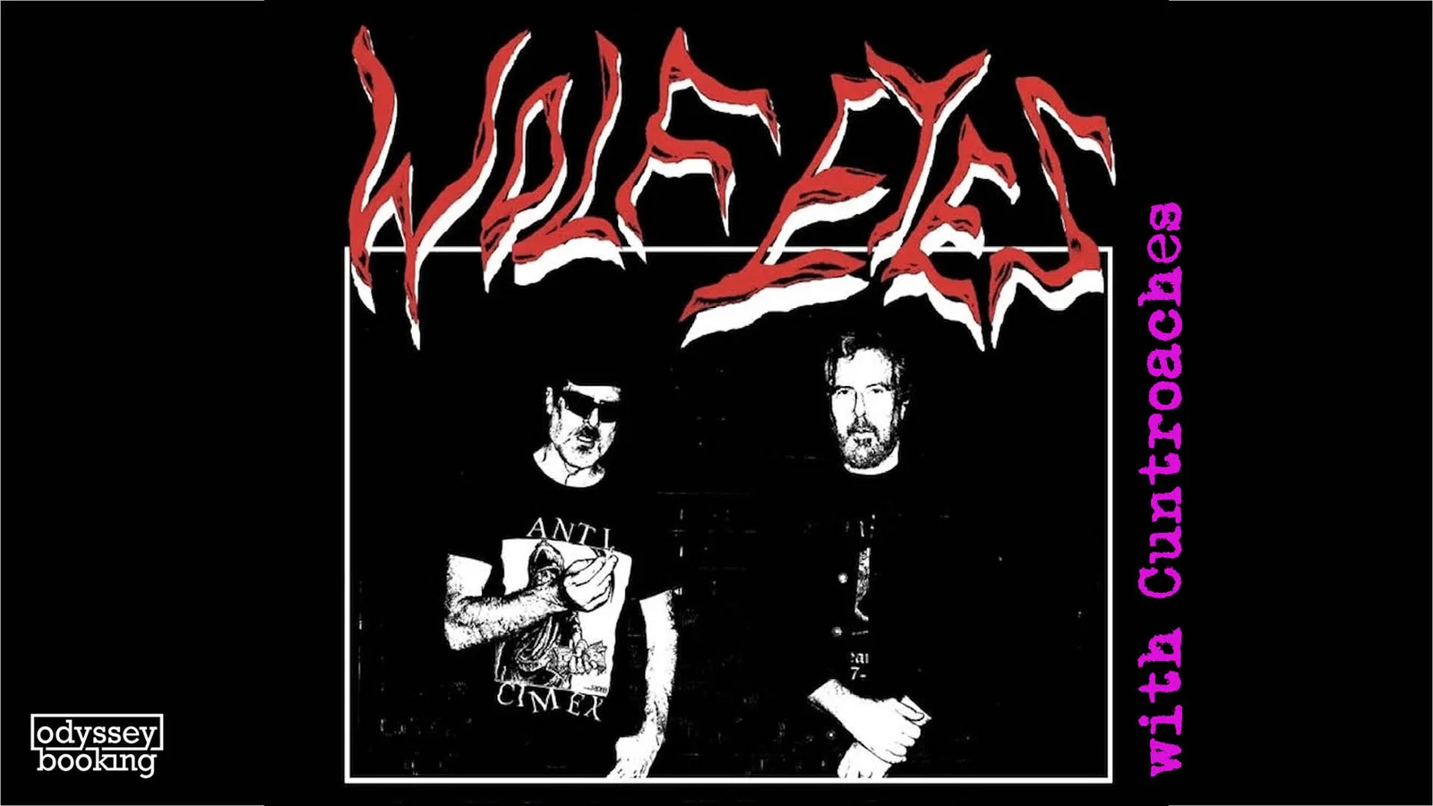 Wolf Eyes (us), support: Cuntroaches event cover