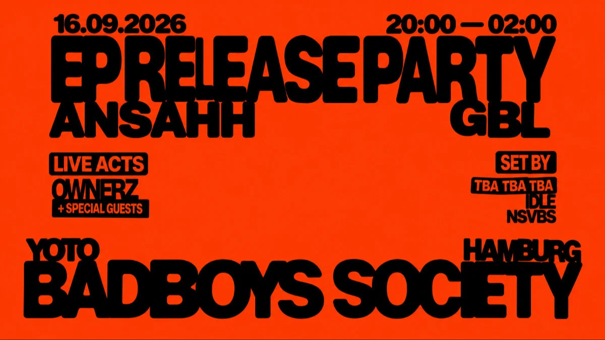 YOTO Concerts x GBL & ANSAHH LIVE – BAD BOYS EP Release Party event cover