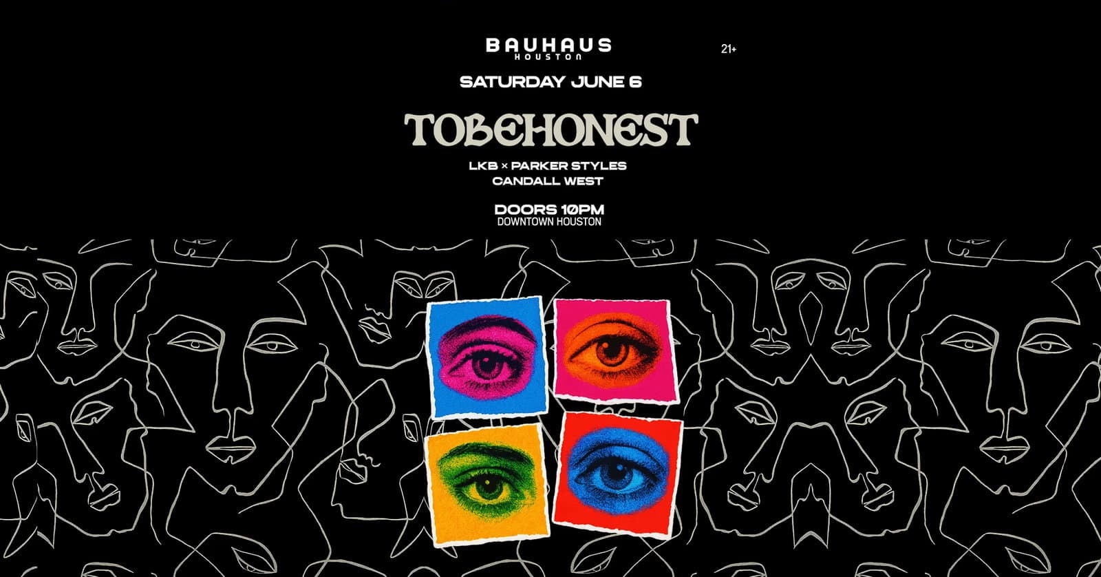 Tobehonest event cover