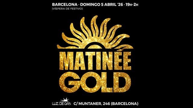 Matinee Gold event cover