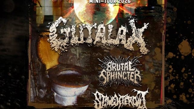 Gutalax – "Shit on the Dancefloor Mini Tour 2026" event cover