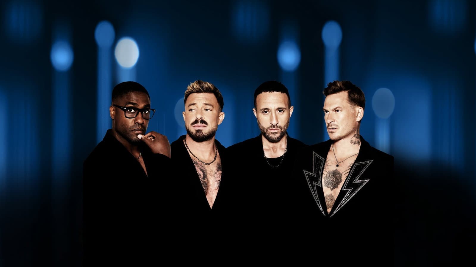 Blue event cover