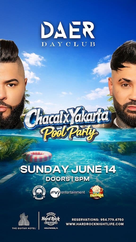 Chacal X Yakarta | DAER Dayclub event cover