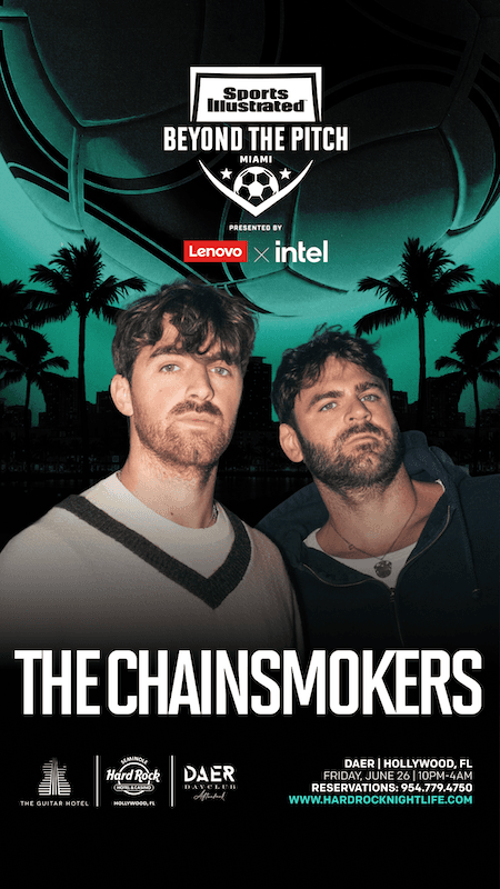 The Chainsmokers | DAER Dayclub Afterdark event cover