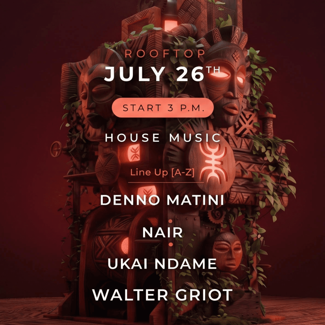 AMANO ROOFTOP SUNSET PARTY - USHA BERLIN X RISE BERLIN event cover